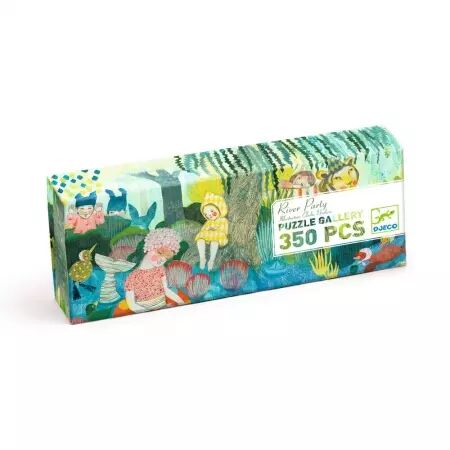 PUZZLE GALLERY - River Party - 350 pieces  - Djeco