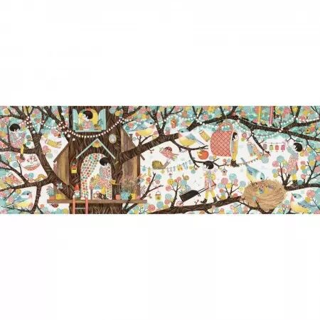 PUZZLE GALLERY - Tree house - 200 pieces - Djeco