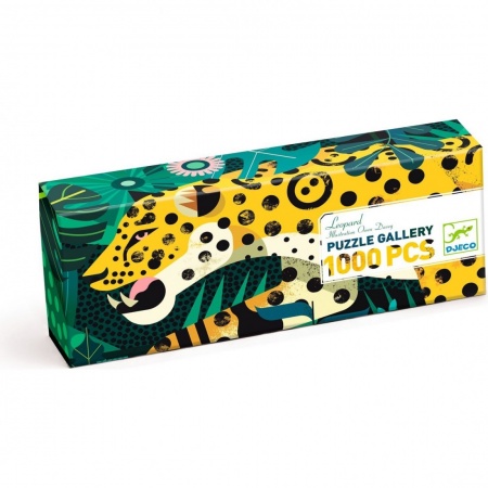 PUZZLE GALLERY - Leopard - 1000 pieces - Djeco