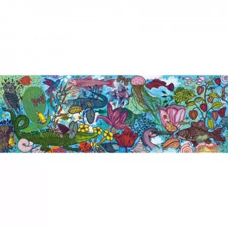 PUZZLE GALLERY - Land and sea - 1000 pieces - Djeco