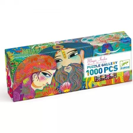 PUZZLE GALLERY - Magic India - 1000 pieces - Djeco