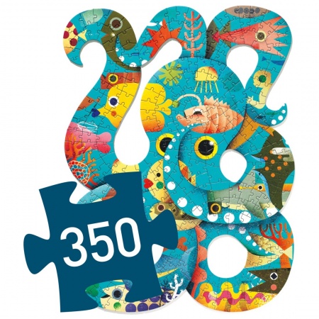 PUZZ'ART - Octopus - 350 pieces - Djeco