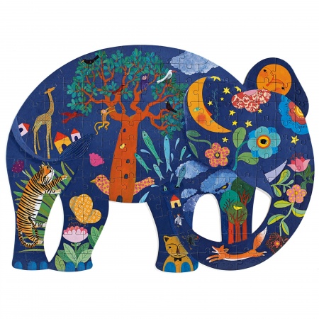 PUZZ'ART - Elephant - 150 pieces - Djeco