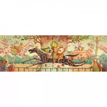 PUZZLE GALLERY - Wonderful ride - 100 pieces - Djeco