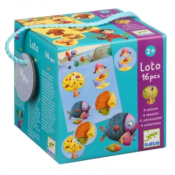 Loto les 4 saisons - Jeu �ducatif - Djeco
