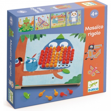 Mosaico rigolo - Jeu éducatif - Djeco