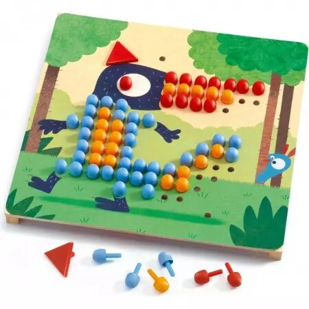 Mosaico rigolo - Jeu éducatif - Djeco