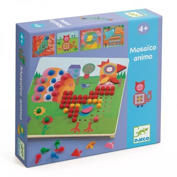 Mosaico animaux - Jeu �ducatif - Djeco