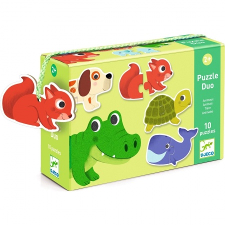 PUZZLE DUO - Duo Animaux