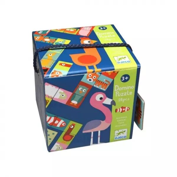 Domino -Puzzle Animo - 28 pi�ces -  Djeco