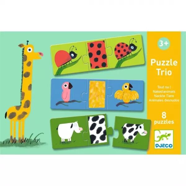 PUZZLE TRIO - Trio Tout nu ! - Djeco