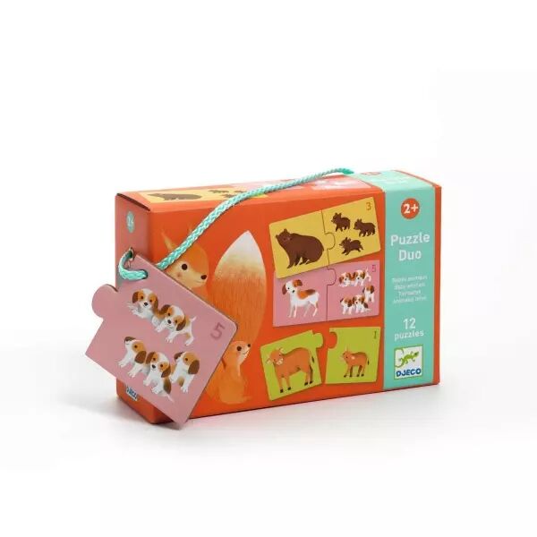 PUZZLE DUO - Duo B�b�s animaux