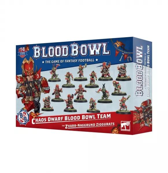 Blood Bowl: �quipe de Blood Bowl de Nains du Chaos: les Zharr-Naggrund Ziggurats - Games Workshop