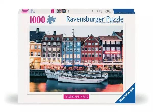 Copenhague, Danemark - Puzzle 1000 pi�ces - Collection Highlights- Ravensburger
