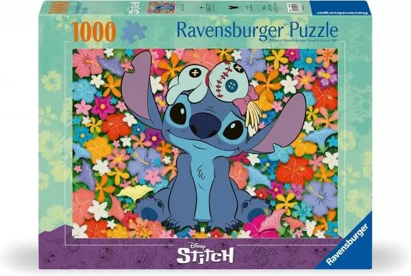 Stitch et Souillon - Puzzle 1000 pi�ces - Collection Disney - Ravensburger