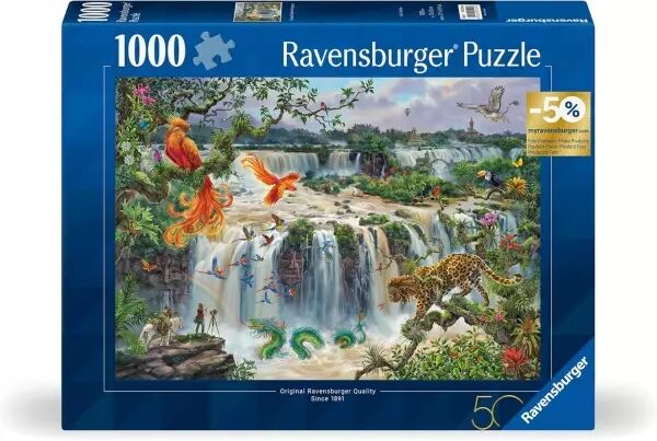 Chutes d'eau - �dition 50 Ans - Puzzle 1000 - Paysages et Nature - Ravensburger