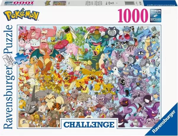 Pok�mon - Puzzle 1000 pi�ces - Collection Challenge - Ravensburger