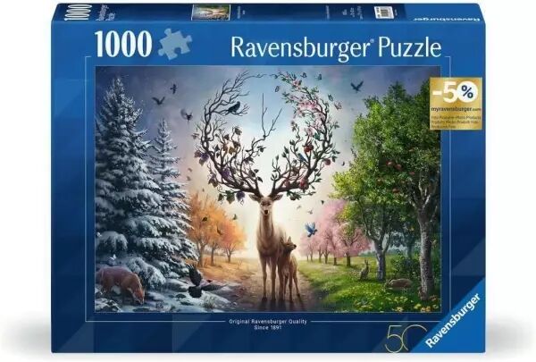 Cerf fantastique - �dition 50 ans - Puzzle 1000 pi�ces - Ravensburger
