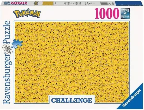 Pok�mon Pikachu - Puzzle 1000 pi�ces - Collection Challenge - Ravensburger