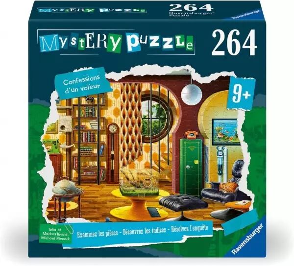 Mystery Puzzle - Confessions d'un voleur - Puzzle Familial 264 pi�ces - Ravensburger