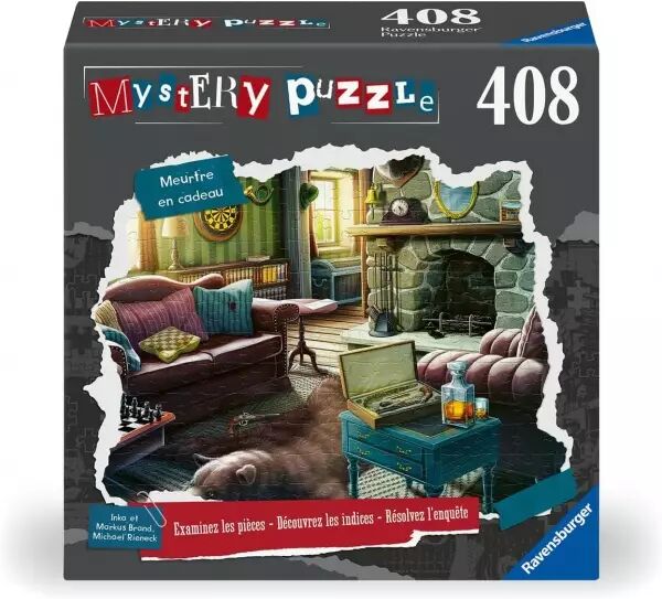 Mystery Puzzle - Meurtre en cadeau - Puzzle Familial 408 pi�ces - Ravensburger