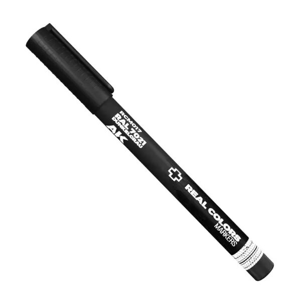 Gris fonc� (Dark Gray) - Real Colors Markers - Ak Interactive