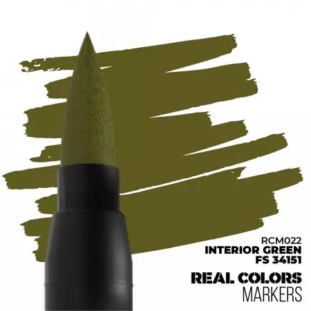 Interior Green - Real Colors Markers - Ak Interactive