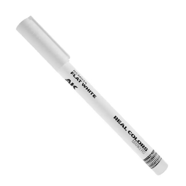 Flat White - Real Colors Markers - Ak Interactive