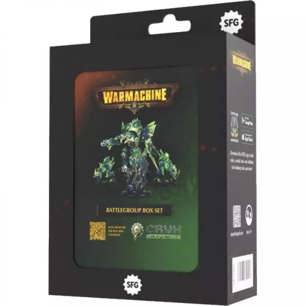 Warmachine - Cryx Necrofactorium - Battlegroup box