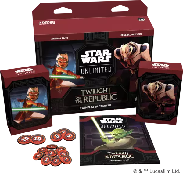 Stars Wars Unlimited - Twilight of the Republic  - Two players Starter (english)