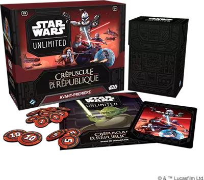 Stars Wars Unlimited - Cr�puscule de la R�publique - Kit avant premi�re