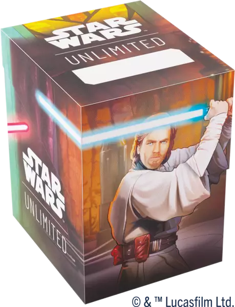 Stars Wars Unlimited - Deck Box : Obi-Wan/Darth Maul