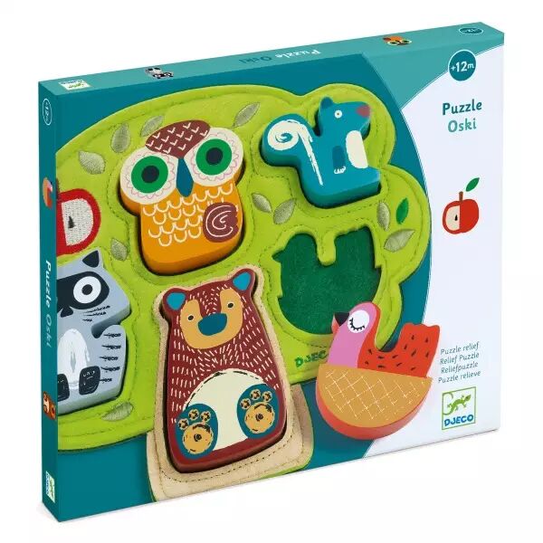 Oski - Puzzle encastrement premier �ge - Djeco