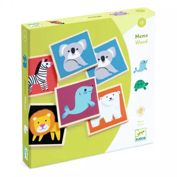 Memo Wood - Jeu de m�moire - Djeco
