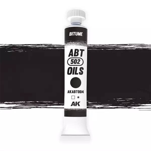 AK Interactive - ABT 502 Oil - Bitume