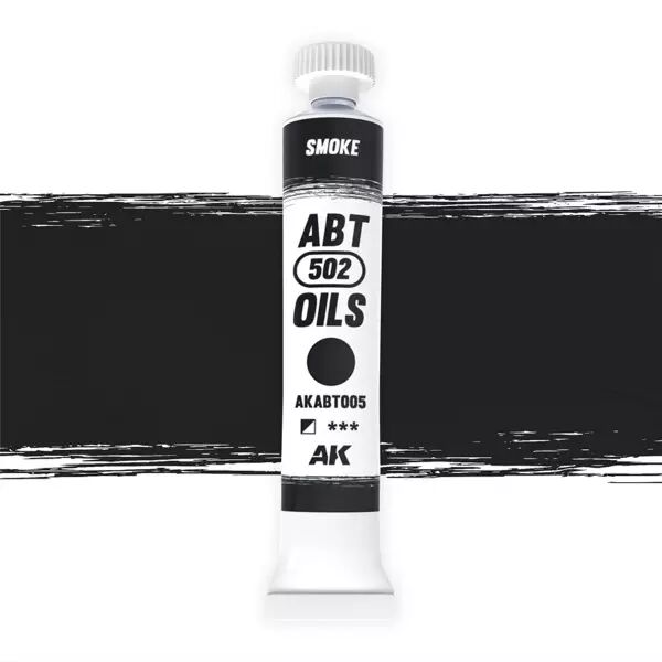 AK Interactive - ABT 502 Oil -Smoke
