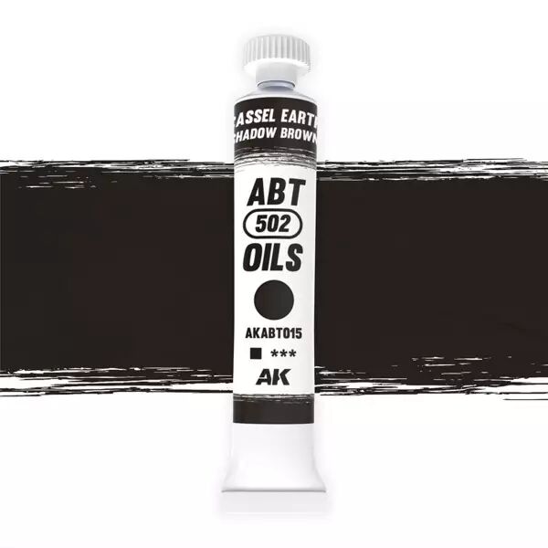 AK Interactive - ABT 502 Oil - Cassel Earth - Shadow Brown