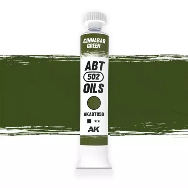 AK Interactive - ABT 502 Oil - Cinnabar Green