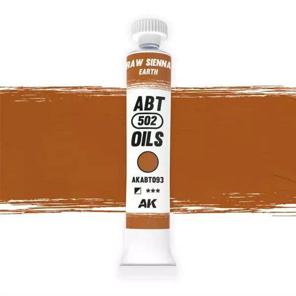 AK Interactive - ABT 502 Oil - Raw Sienna - Earth