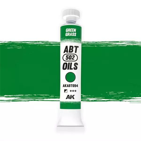 AK Interactive - ABT 502 Oil - Green Grass