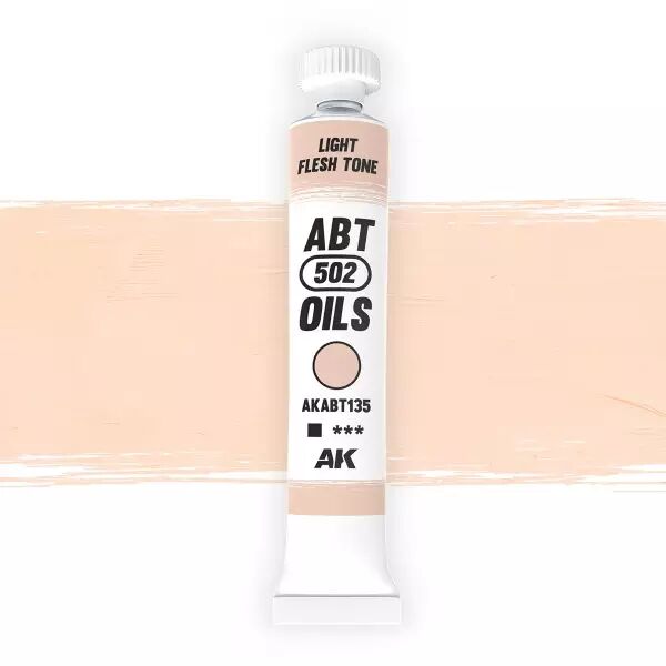 AK Interactive - ABT 502 Oil - Light Flesh Tone