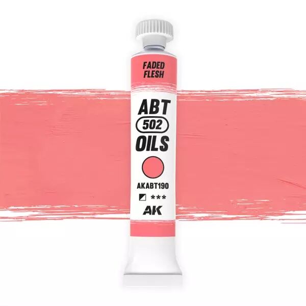 AK Interactive - ABT 502 Oil - Faded Flesh