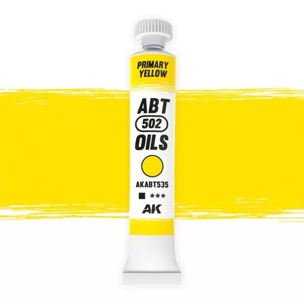 AK Interactive - ABT 502 Oil - Primary Yellow