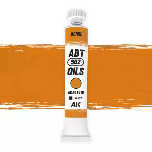 AK Interactive - ABT 502 Oil - Ochre