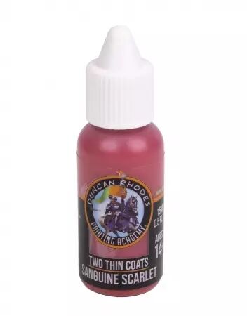 Sanguine Scarlet - Midtone - Two Thin Coats