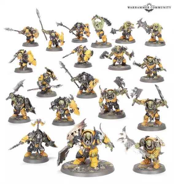 Orruks Warclans : Fer De Lance (Spearhead) - Gross Bande De Machefers - Warhammer Age of Sigmar