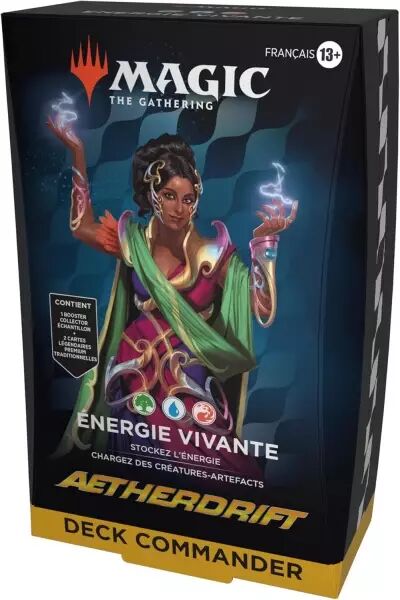 Magic the Gathering : Aetherdrift - Deck commander �nergie Vivante (fran�ais)