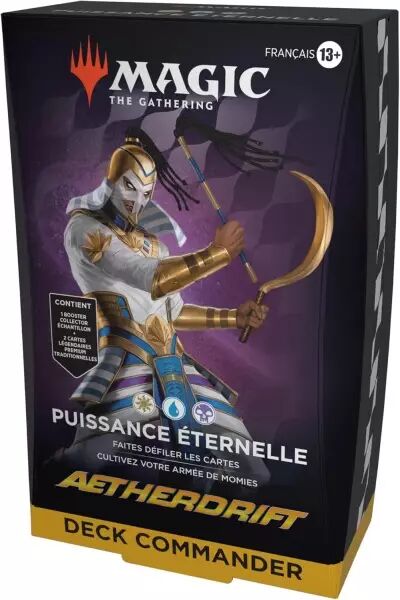 Magic the Gathering : Aetherdrift - Deck commander Puissance �ternelle (fran�ais)