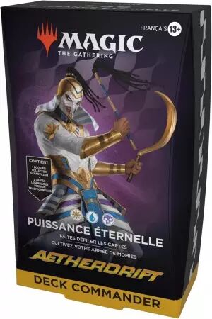 Magic the Gathering : Aetherdrift - Deck commander Puissance éternelle (français)