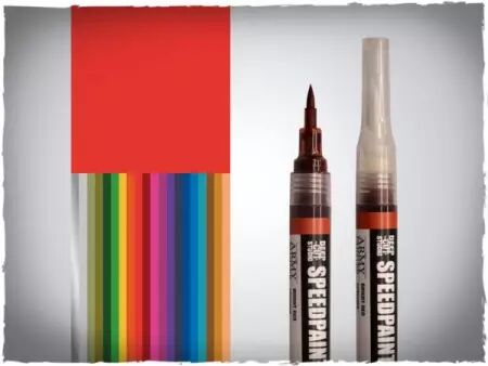 Speedpaint Marker - Bright Red - By Deep Cut Studio